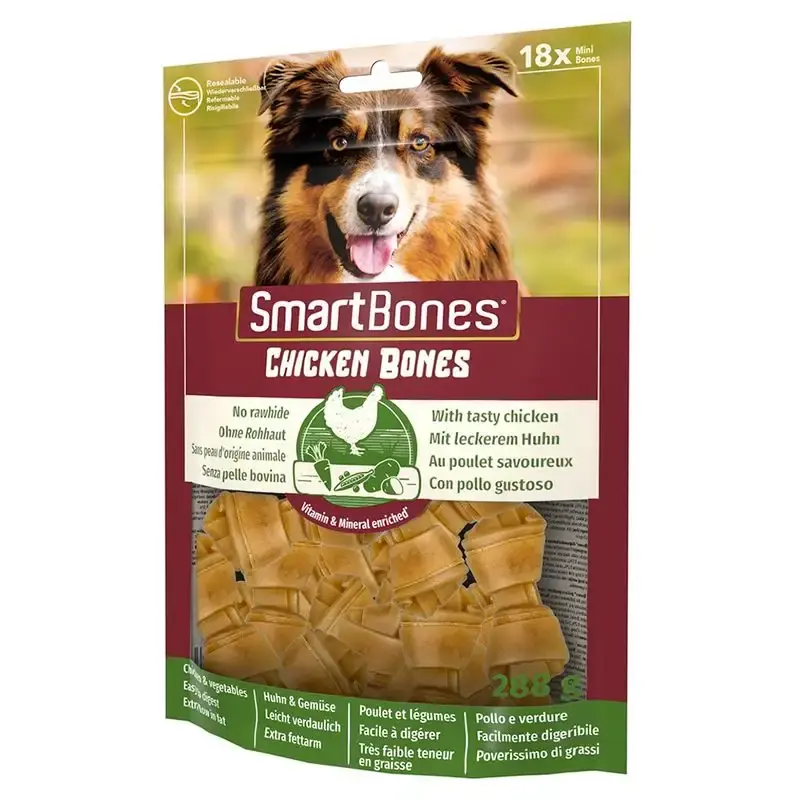 Så länge lagret räcker - SmartBones Chicken Bones med kyckling, för små hundar-1406566.1