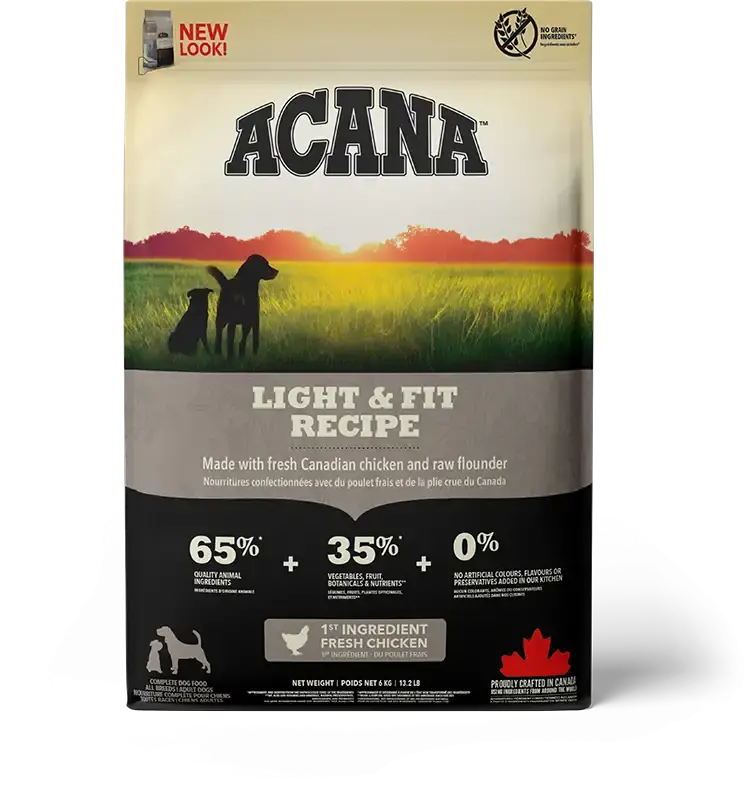 Acana Dog Light & Fit 6 kg | Populär