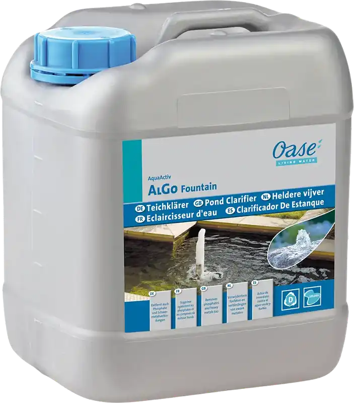 Specialerbjudande | Oase AquaActiv AlGo Fountain Dammrenare 5 l, 5 l