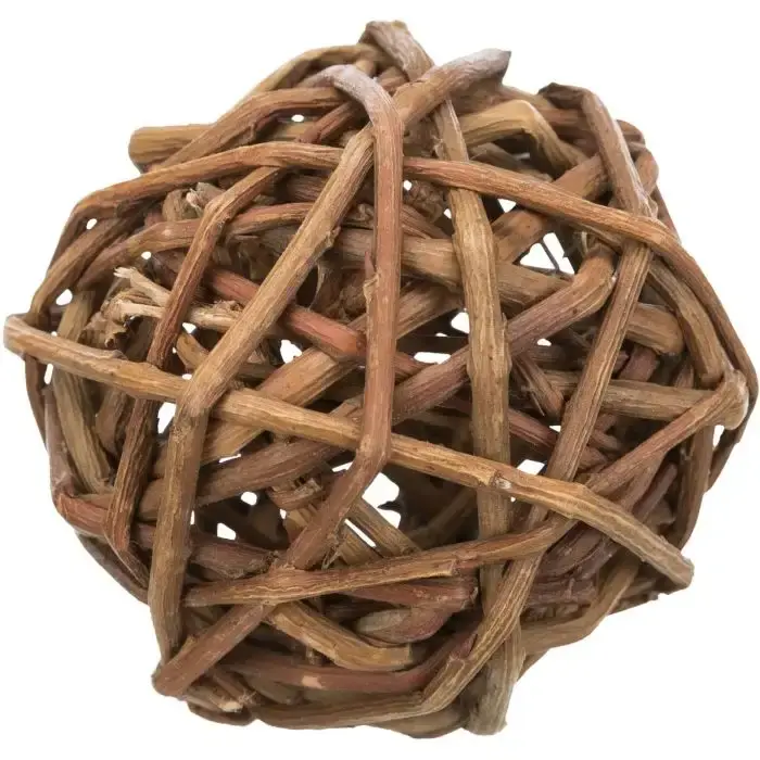 Outlet - Trixie Videboll – Flätad boll av naturmaterial