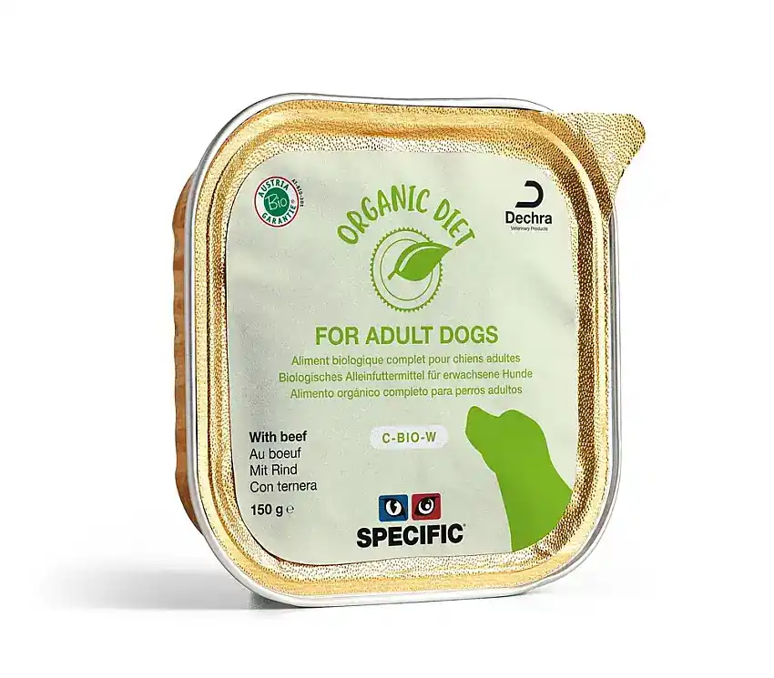 Specific C-BIO-W Organic Beef Dog 5×150 g | Mycket efterfrågad