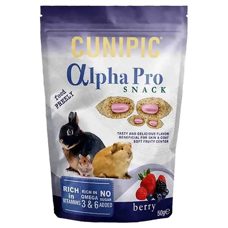 Topprodukt - Cunipic Alpha Pro Snack Berry 50 g