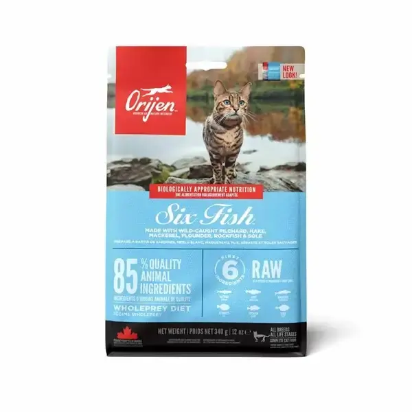 Orijen cat Six fish 1,8kg | Kundfavorit