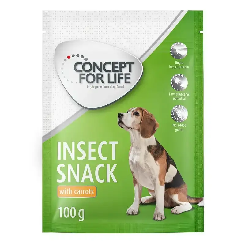 Riktigt fynd | Concept for Life Insect Snack med morötter-1028911.0