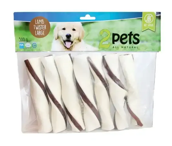 Rea | Tuggtwister 2Pets Lamm Large 500g