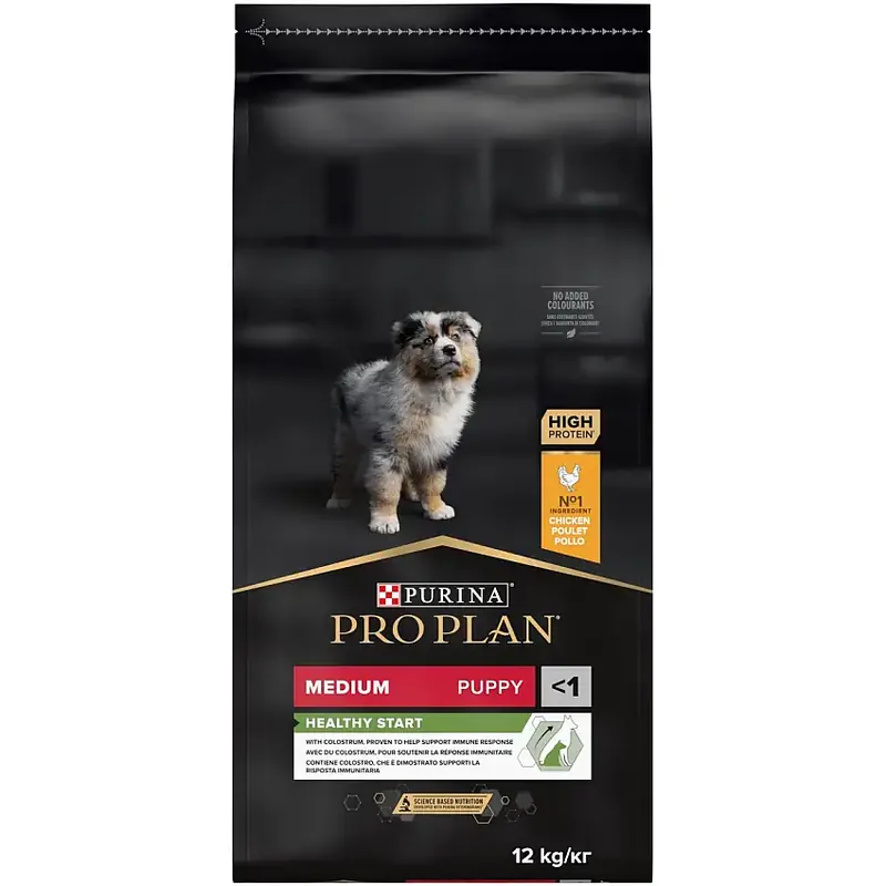 Purina Pro Plan Medium Puppy Healthy Start Kyckling - Passa på