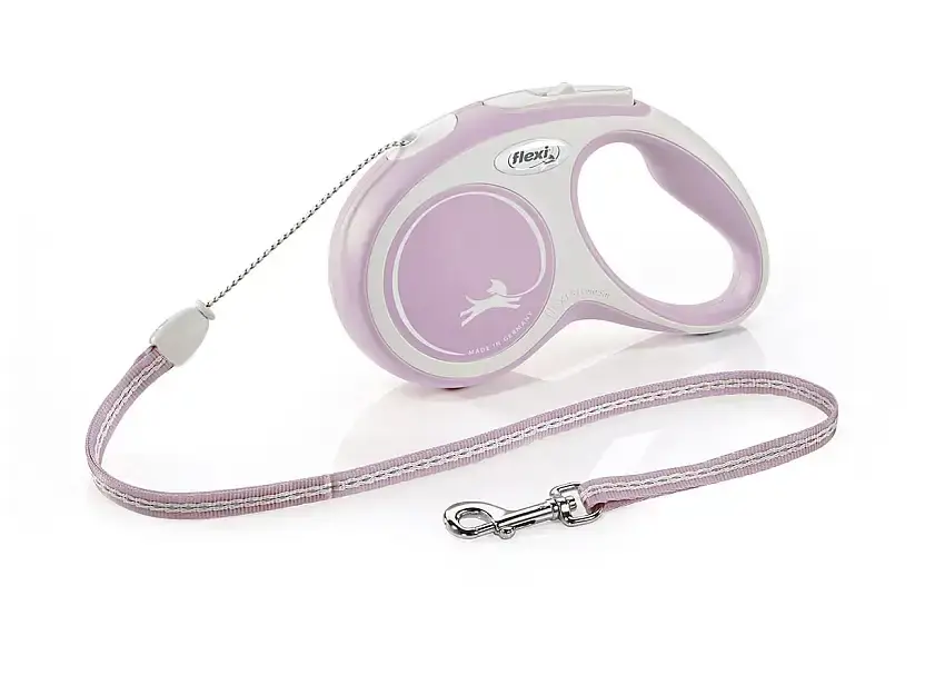 Prisnedsättning | Flexi New Comfort Koppel Med Snöre 8 m – Rosa