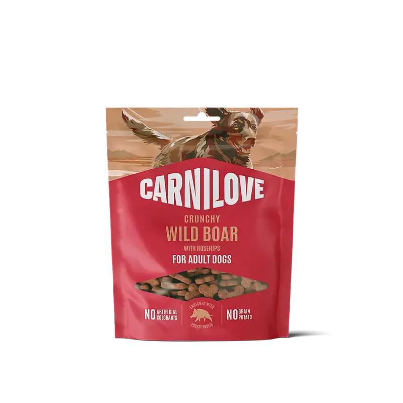 Bara idag | Carnilove Dog Crunchy Snack Wild Boar & Rosehips hundgodis 200 g