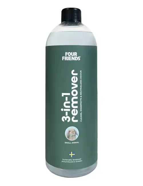 Försäljningssuccé | Four Friends 3-in 1 Remover Small Animal 1L