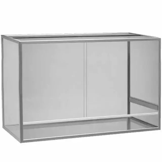 Terrarium – Aluminium – 125x50x80 cm - Precis tillagt