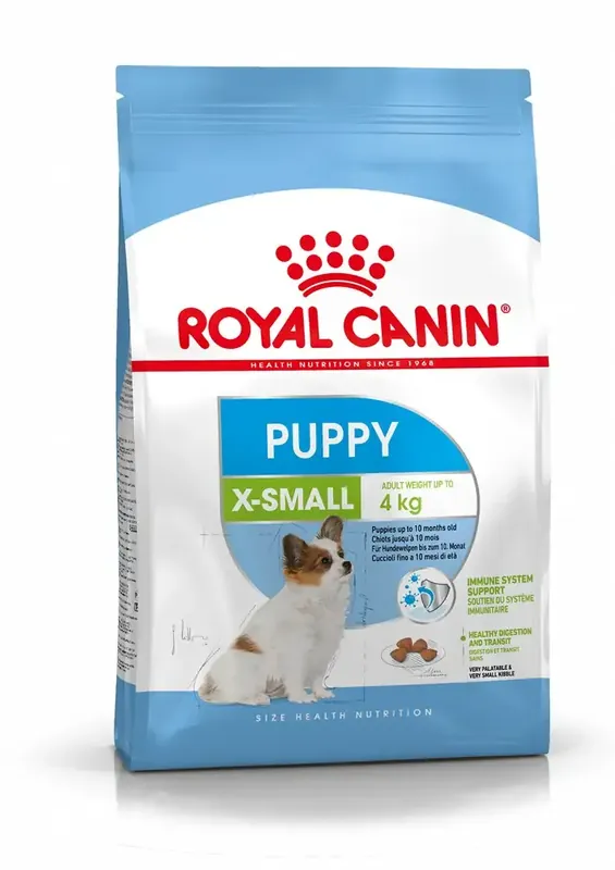 Nyligen tillagt | Royal Canin X-SMALL Puppy Torrfoder för hundvalp 1,5 kg