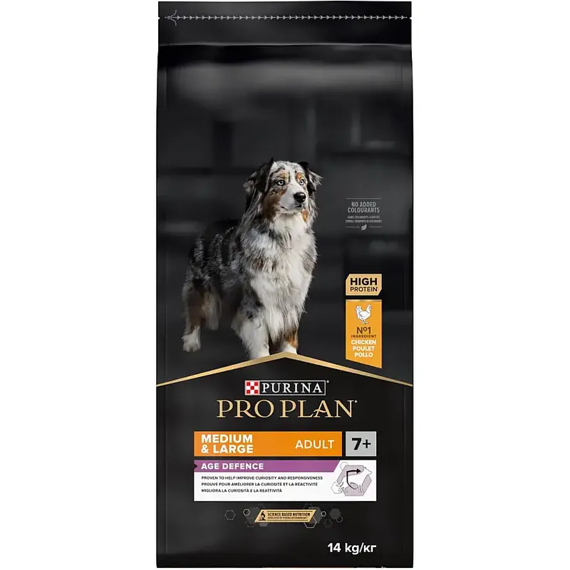 Nyhet - Purina Pro Plan Medium & Large Adult 7+ Age Defence Kyckling