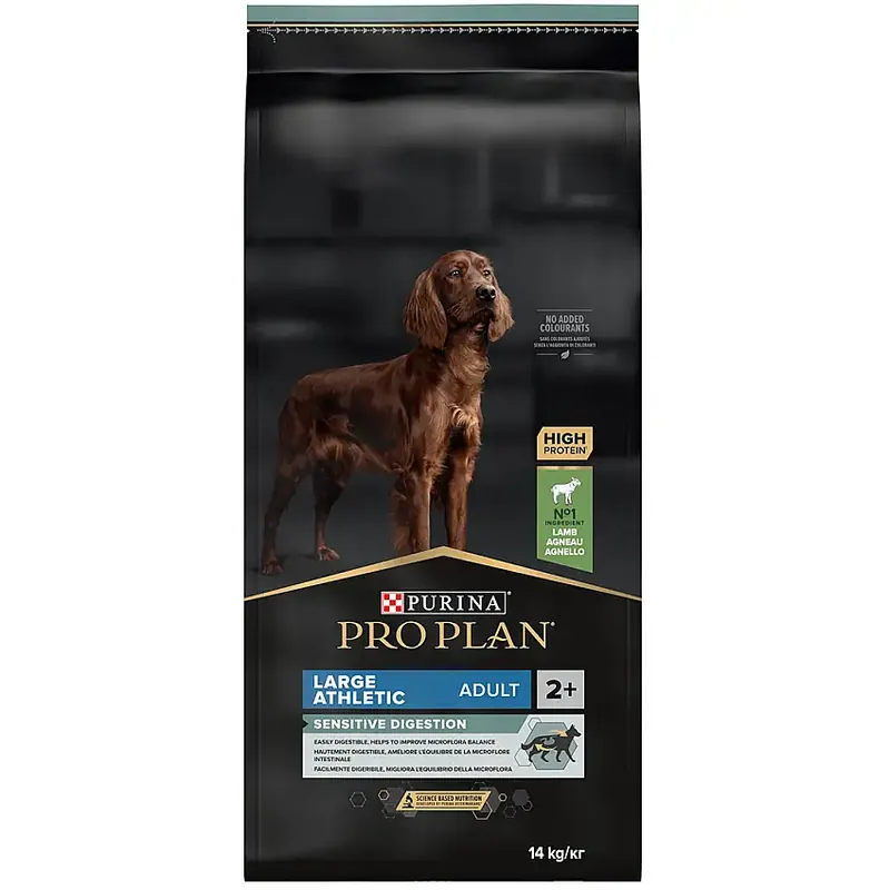 Purina Pro Plan Large Athletic Adult Sensitive Digestion Lamm | Kundfavorit