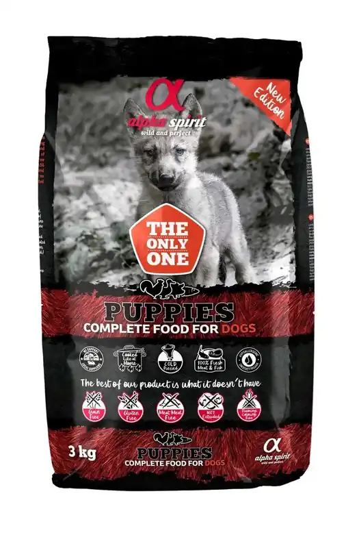 Rekommenderas - ALPHA SPIRIT The Only One Puppies 3 kg