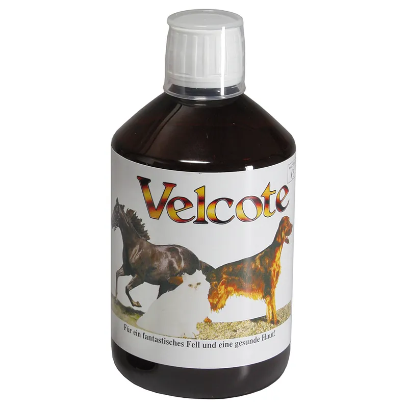 Velcote Skin and Coat Supplement – 500 ml | Precis inkommet