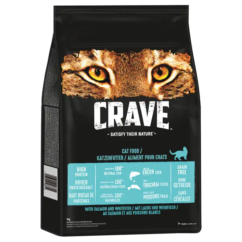 Nyligen lanserat | Crave Adult torrfoder till sparpris! – Salmon & White Fish (7 kg)