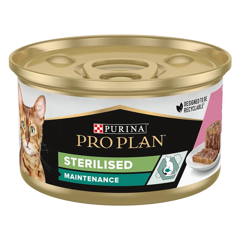 24 x 85 g PURINA PRO PLAN till sparpris! – Sterilised Maintenance Tonfisk & lax - Populär