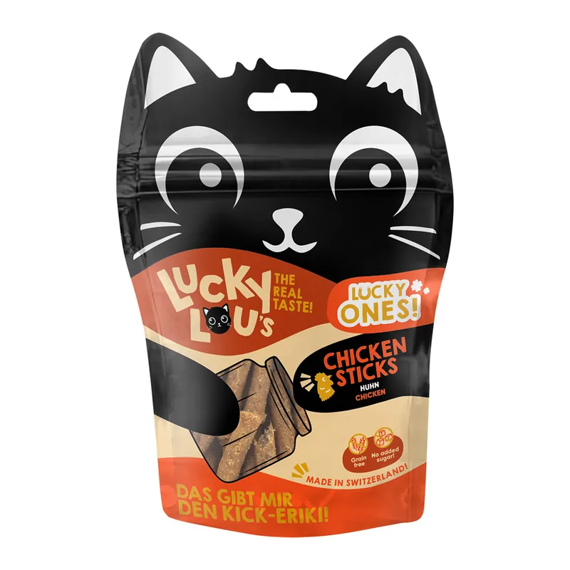 Reapris - Lucky Lou Lucky Ones Sticks – Ekonomipack 8 x 50 g kyckling