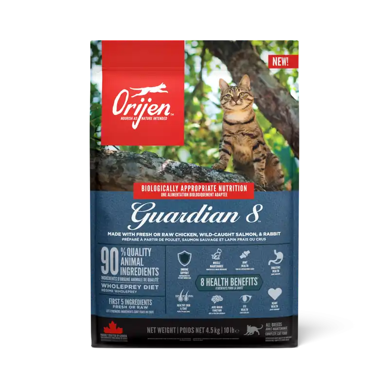 Expressfrakt - Cat Guardian 4,5 kg – Katt – Kattfoder & kattmat – Torrfoder till katt – Orijen – ZOO.se
