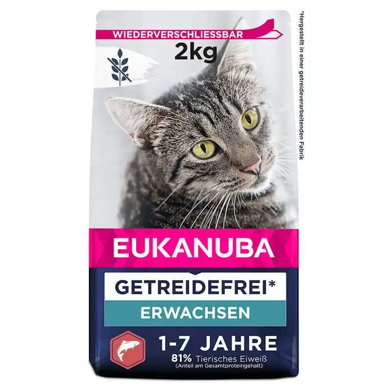 Favorit - Eukanuba Adult Grain Free Rich in Salmon – 2 kg