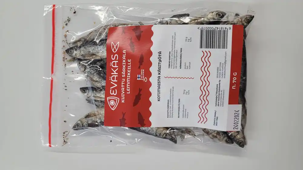 Torkad Skärgårdsfisk 70g - Topprodukt