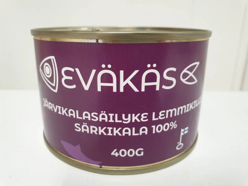 Eväkäs Järvikalasäilyke Särkikala 100% 400g - Köp idag
