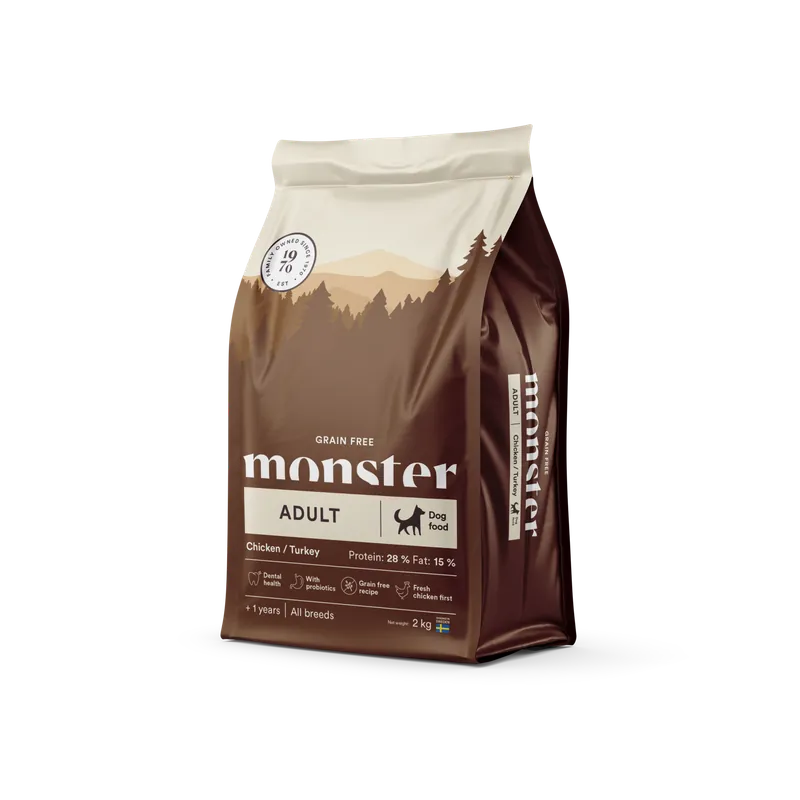 Monster Grain Free Vuxen Alla Ras | Väl omtyckt