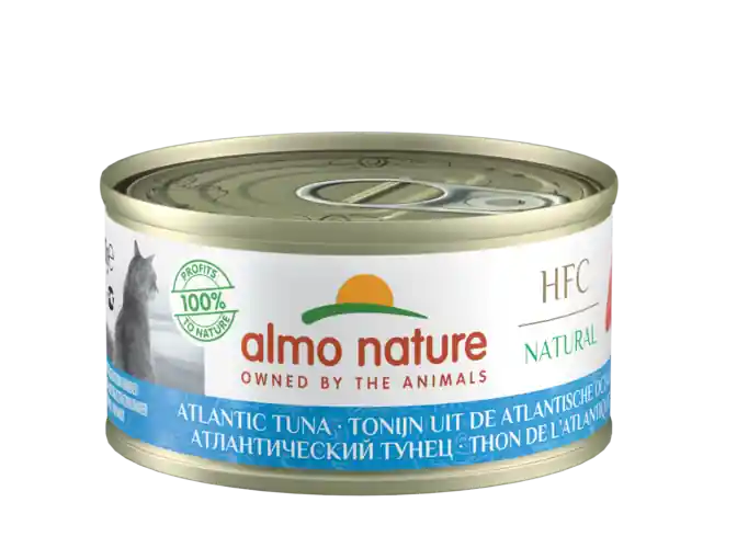 Finns nu | Almo Nature HFC Natural Cat Atlantisk Tonfisk kattsupplämning 70g