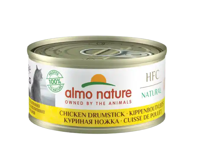 Almo Nature HFC Natural Cat Kycklingben till kattkompletterande foder 70g | Beställ online