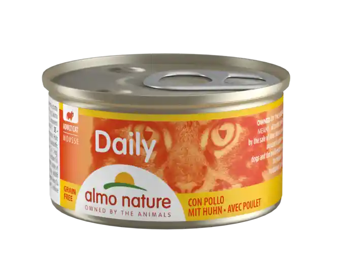 Reapris - Almo Nature Daily Cat Kyckling Mousse kattfoder 85g