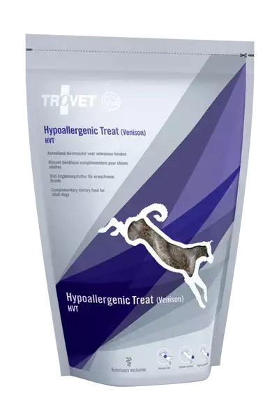 Handla nu | Trovet hund HVT Hypoallergena godbitar 250g (hjort)