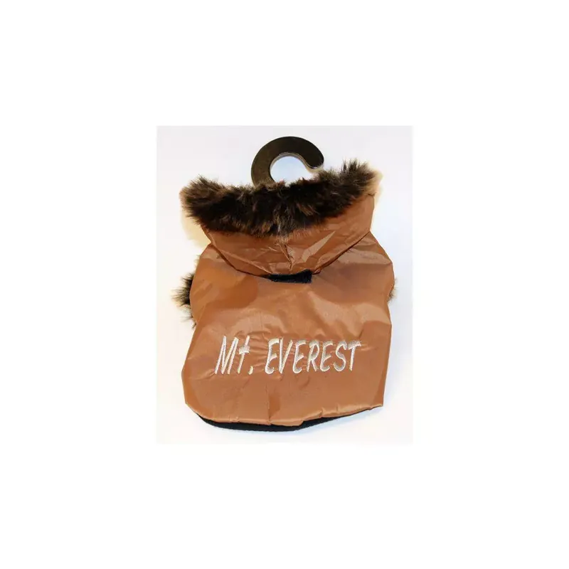 Mt. Everest brun 36-38 cm Ø55-59 cm XXL Vinterjacka för hund - Dagens erbjudande