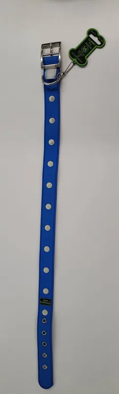 Klar att skickas - Gummi BLUSXL 55-65cm Blå med mjuka spetsar som lyser i mörkret