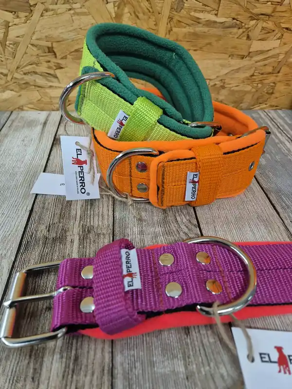 Nyhet i webbutiken | El Perro Halsband med Fleecefoder 5cm