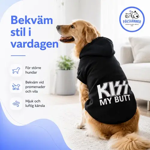 ”Kiss My Butt” Hoodie | Enkel beställning