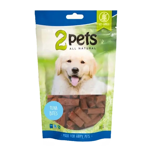 Handla säkert | 2PETS Dogsnack Tuna Bites – 100 G