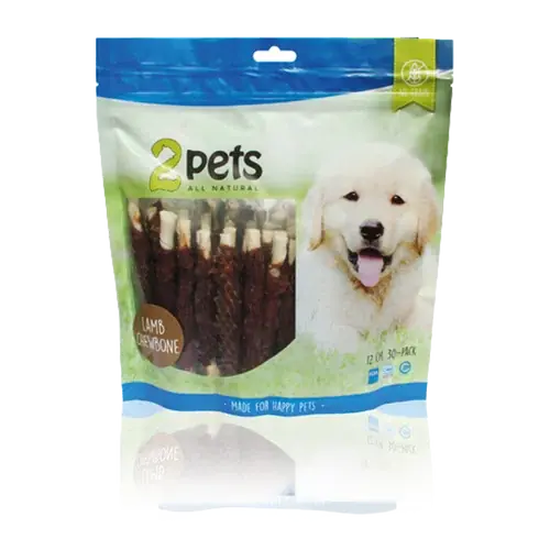 2PETS Tuggpinne M Lamm – 12 CM – 30 PACK | Sista chansen
