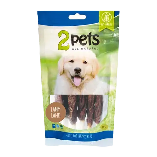 Beställ online - 2PETS Tuggpinne M Lamm – 12 CM – 6 PACK