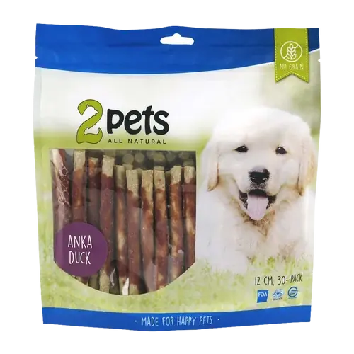 Köp online | 2PETS Tuggpinne Mald Anka – 12 CM – 30 PACK