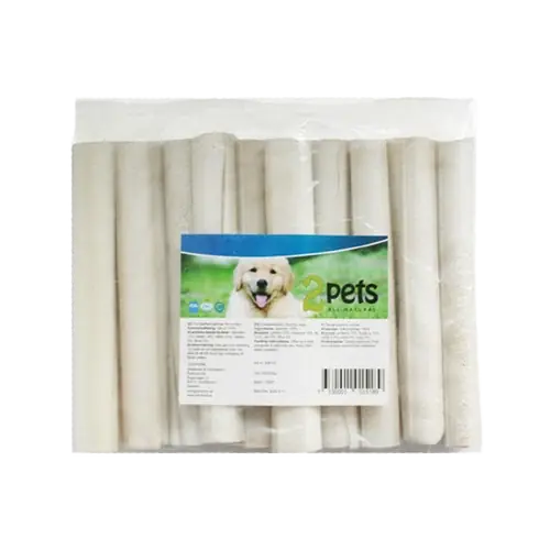 Storsäljare | 2Pets Tuggrulle Vit 12.5 CM – 1 ST