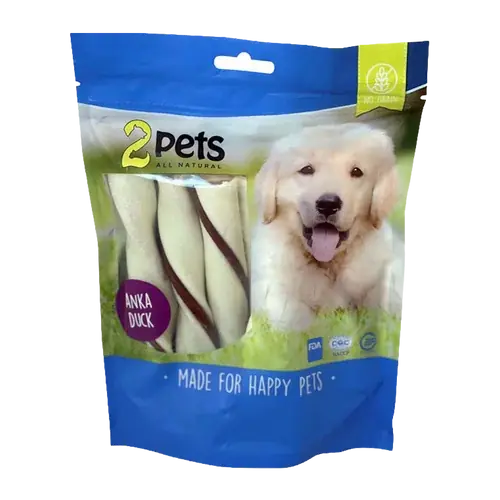 2PETS Tuggtwister M Ankfilé Medium – 170 G | Väl omtyckt