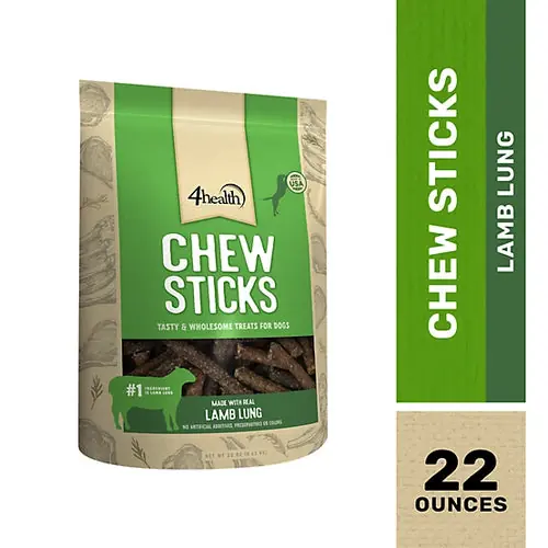 4health Chew Sticks Lamb Recipe Dog Treats, 22 oz. - Bara denna vecka