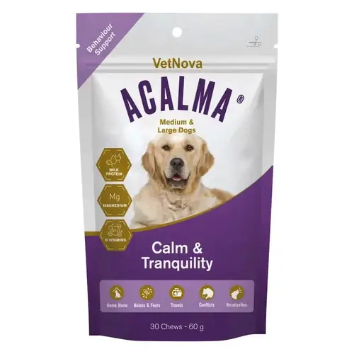 Acalma Medium & Large Dogs, 30 chewies | Rabatter