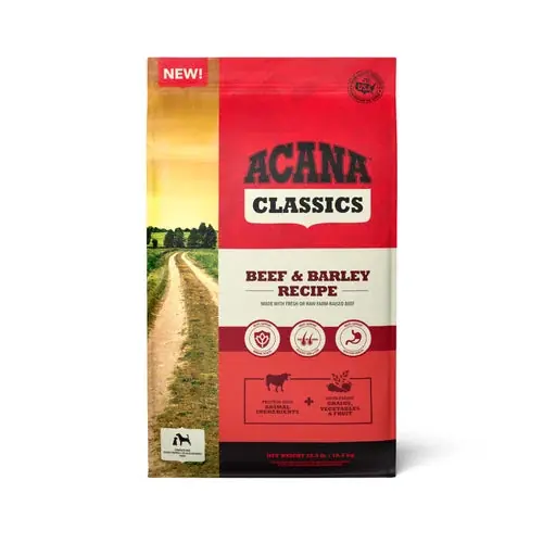 ACANA Classics Dry Dog Food Beef & Barley Recipe 22.5lb | Köp online