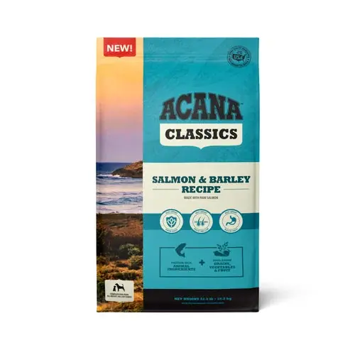 ACANA Classics Dry Dog Food Salmon & Barley Recipe 22.5lb - Expressfrakt
