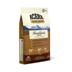 Lågt pris | Acana Dog Ranchlands Dry Dog Food for All Breeds, 6kg