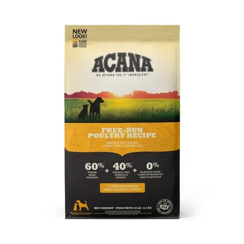 ACANA Free Run Poultry Formula Grain Free Dry Dog Food | Lågt pris
