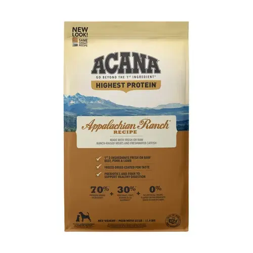 ACANA Regionals Appalachian Ranch Grain Free Dry Dog Food - Rea