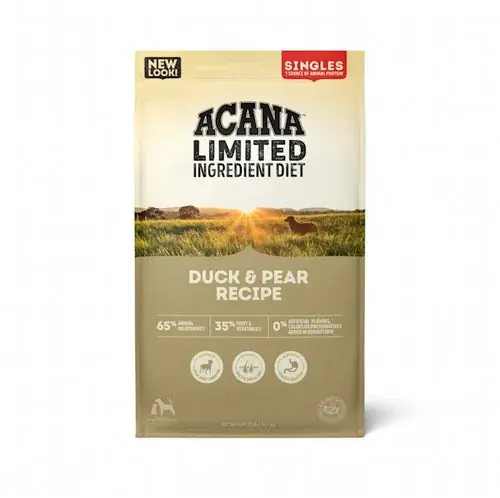 Extra bra pris - ACANA Singles Duck & Pear Recipe Grain Free Dry Dog Food