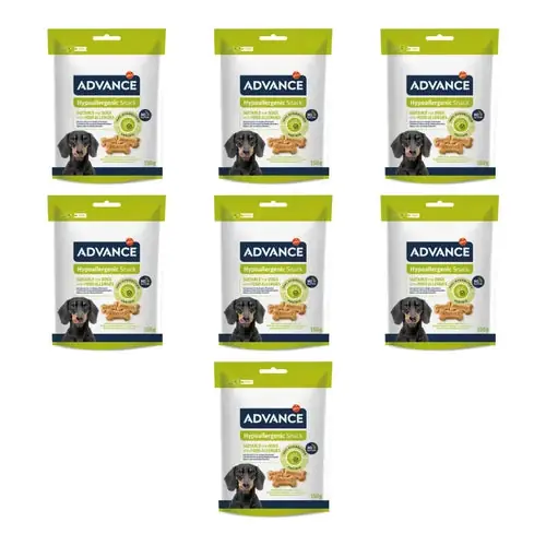 Toppkvalitet | Advance Hypoallergenic Snack, 150 g, pack of 7